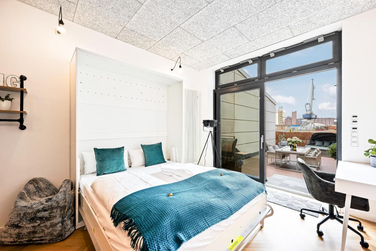 Lit Living - Luxus Loft - Box Spring - Air Con - Bbq - Panorama Appartement MHG Buitenkant foto