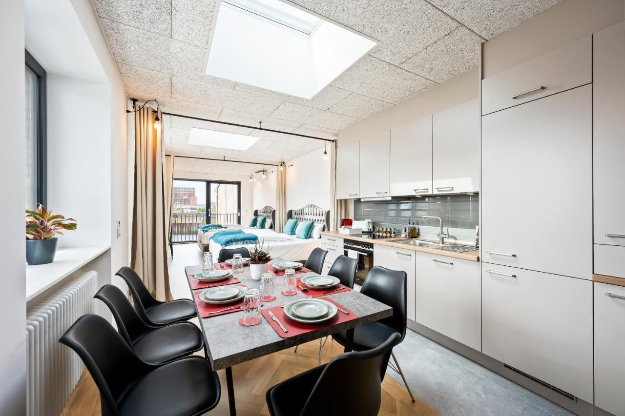 Lit Living - Luxus Loft - Box Spring - Air Con - Bbq - Panorama Appartement MHG Buitenkant foto