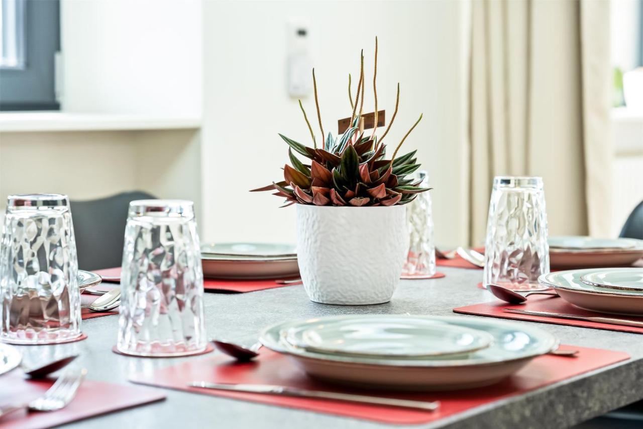 Lit Living - Luxus Loft - Box Spring - Air Con - Bbq - Panorama Appartement MHG Buitenkant foto