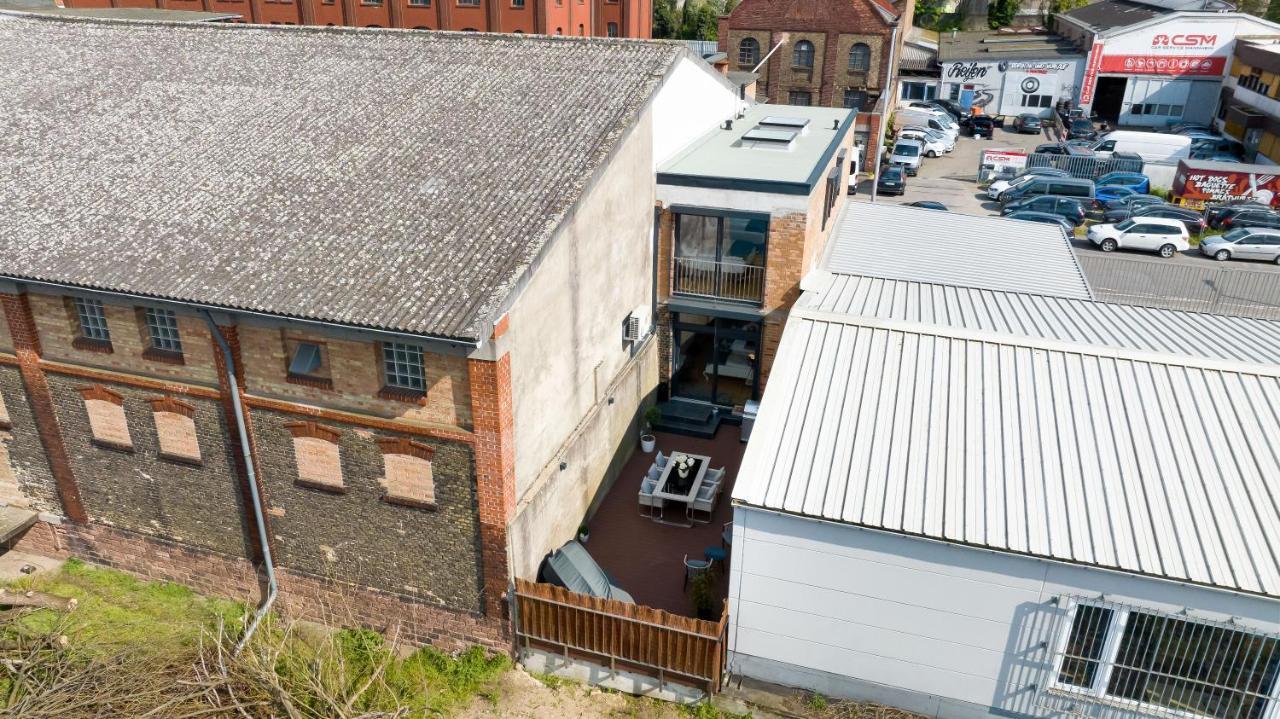 Lit Living - Luxus Loft - Box Spring - Air Con - Bbq - Panorama Appartement MHG Buitenkant foto