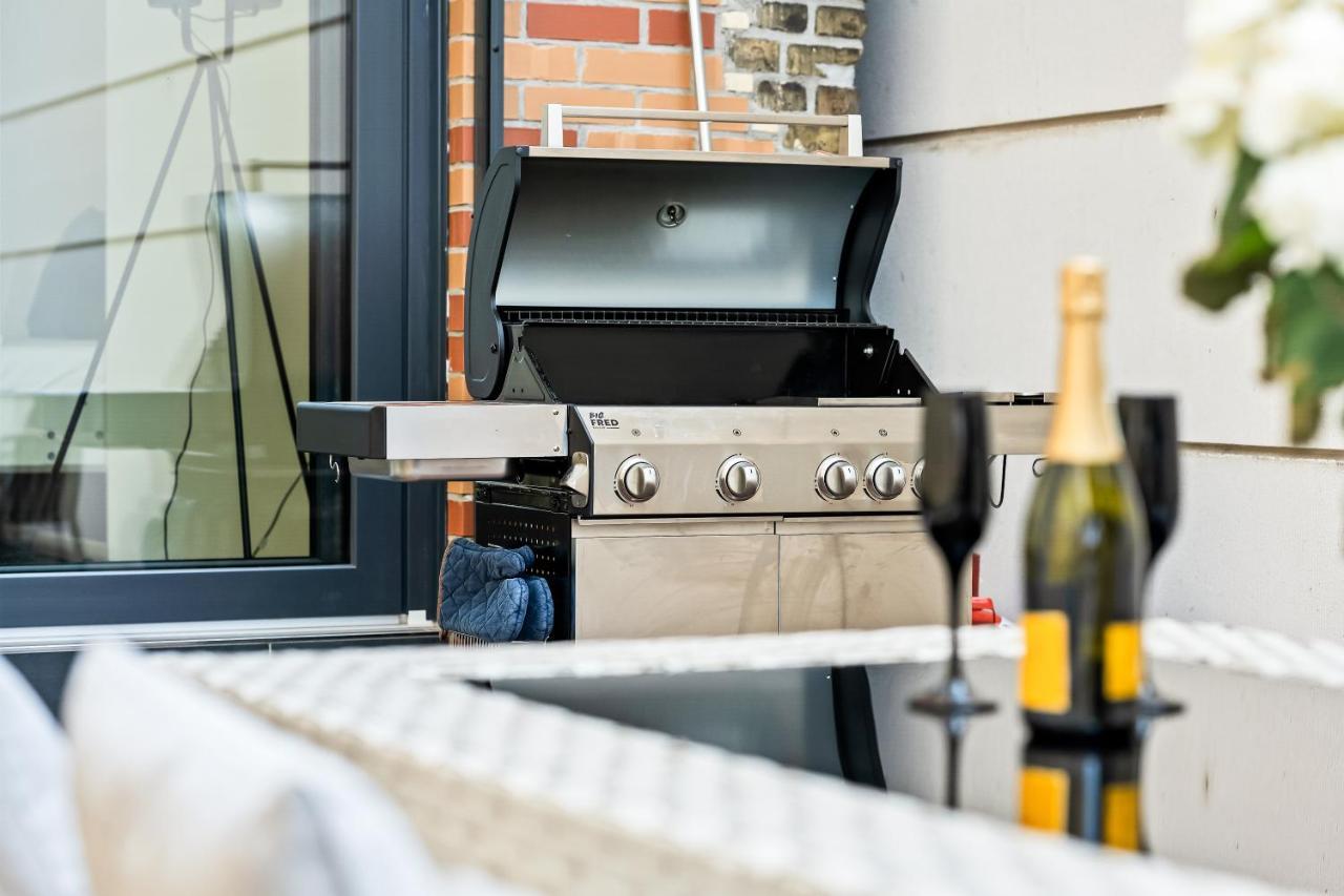 Lit Living - Luxus Loft - Box Spring - Air Con - Bbq - Panorama Appartement MHG Buitenkant foto